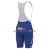 Pantaloncino con bretelle 2022 BikeExchange Jayco Blu